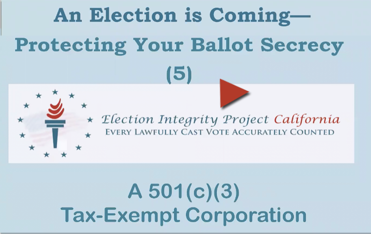 An Election is Coming