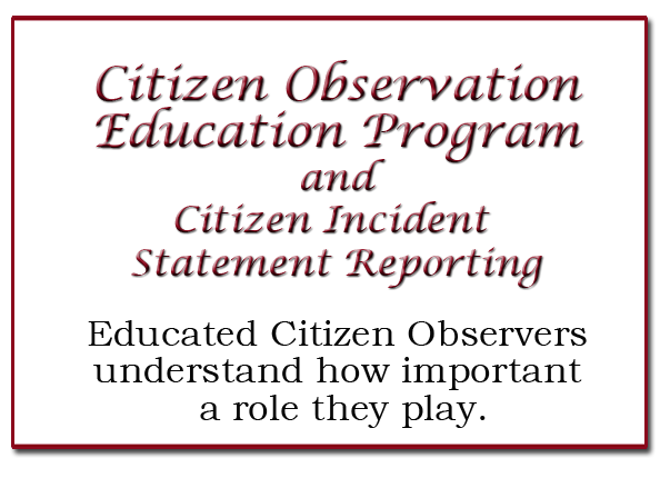 Citizen Observation and Education Program