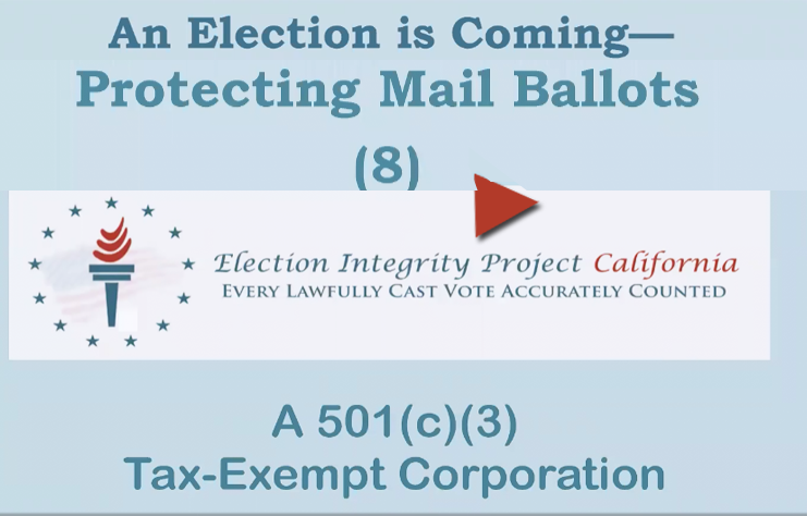 An Election is Coming